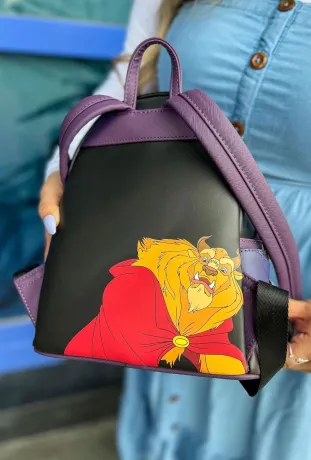 Mini sac à dos Belle et la Rose Enchantée Loungefly