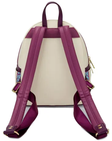 Mini sac à dos Belle portrait vitraux Loungefly