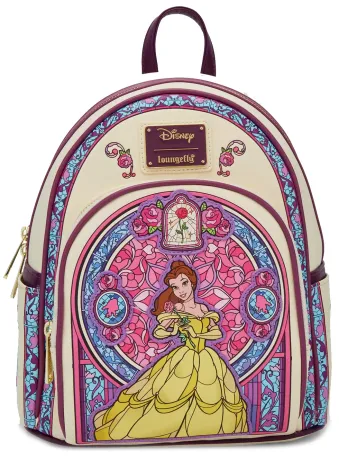 Mini sac à dos Belle portrait vitraux Loungefly