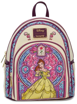 Mini sac à dos Belle portrait vitraux Loungefly