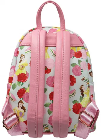 Mini sac à dos Belle Rose Impression Intégrale Loungefly