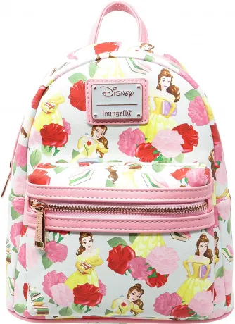 Mini sac à dos Belle Rose Impression Intégrale Loungefly