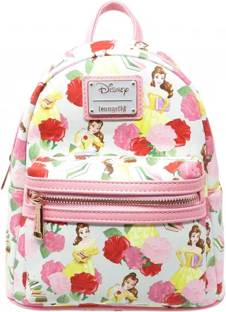 Mini sac à dos Belle Rose Impression Intégrale Loungefly