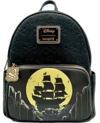 Mini sac à dos Black Pearl Glow Loungefly