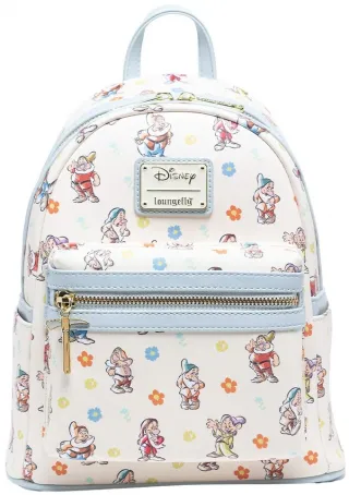 Mini sac à dos Blanche Neige Bleu Loungefly