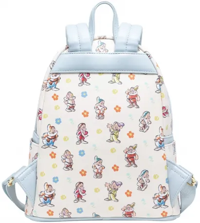 Mini sac à dos Blanche Neige Bleu Loungefly