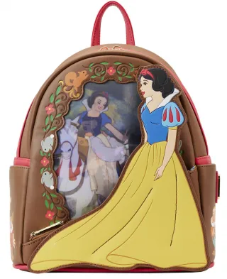 Mini sac à dos Blanche-Neige Lenticulaire Loungefly