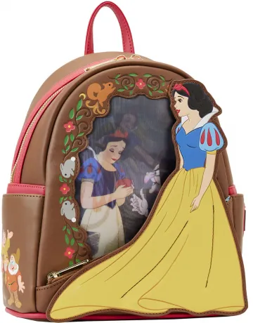 Mini sac à dos Blanche-Neige Lenticulaire Loungefly