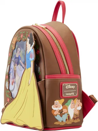 Mini sac à dos Blanche-Neige Lenticulaire Loungefly