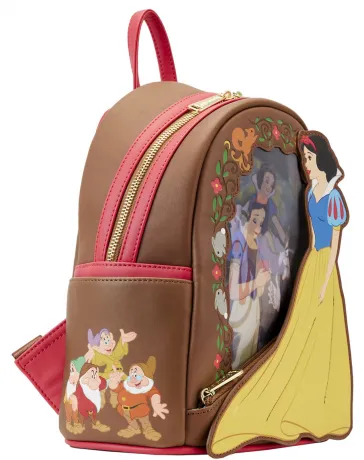 Mini sac à dos Blanche-Neige Lenticulaire Loungefly