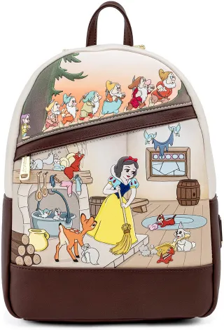 Mini sac à dos Blanche-Neige Multi Scène Loungefly