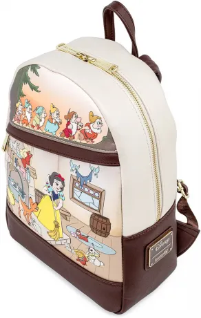 Mini sac à dos Blanche-Neige Multi Scène Loungefly