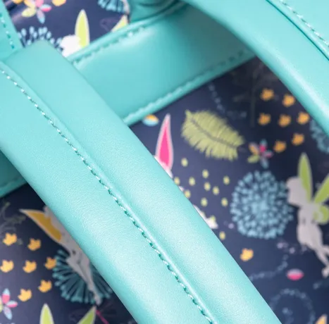 Mini sac à dos Bleu Sarcelle Fée Clochette Impression Intégrale Glow Loungefly