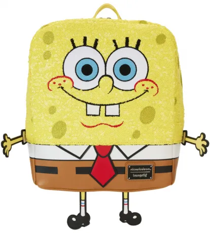 Mini sac à dos Bob l&#039;éponge 25ème Anniversaire Sequin Cosplay Loungefly