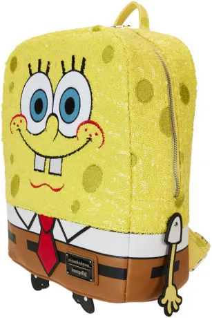 Mini sac à dos Bob l&#039;éponge 25ème Anniversaire Sequin Cosplay Loungefly