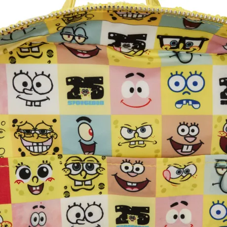 Mini sac à dos Bob l&#039;éponge 25ème Anniversaire Sequin Cosplay Loungefly