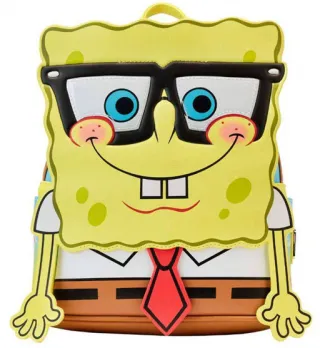 Mini sac à dos Bob l&#039;éponge avec Lunettes Cosplay Loungefly