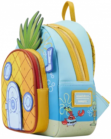 Mini sac à dos Bob l&#039;éponge dans sa Maison Ananas Loungefly