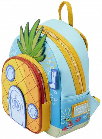 Mini sac à dos Bob l&#039;éponge dans sa Maison Ananas Loungefly