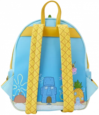 Mini sac à dos Bob l&#039;éponge dans sa Maison Ananas Loungefly