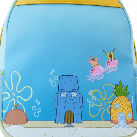 Mini sac à dos Bob l&#039;éponge dans sa Maison Ananas Loungefly
