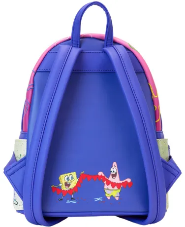 Mini sac à dos Bob l&#039;éponge et Patrick Cœurs Loungefly