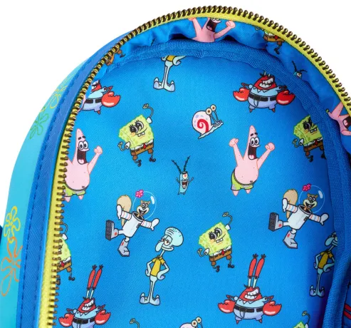 Mini sac à dos Bob l&#039;éponge et ses Amis Loungefly