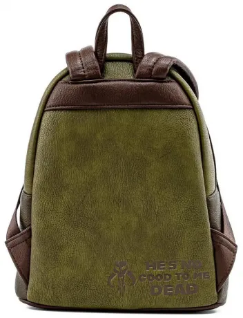 Mini sac à dos Boba Fett He&#039;s No Good To Me Dead Cosplay Loungefly