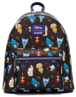 Mini sac à dos Boissons des Méchants Disney Loungefly