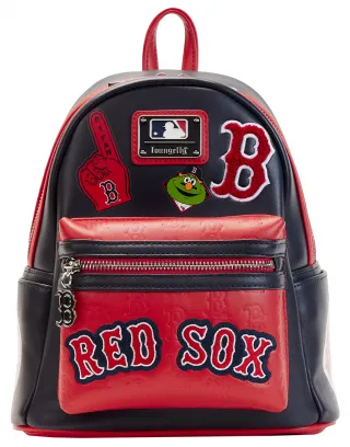Mini sac à dos Boston Red Sox Patches Loungefly
