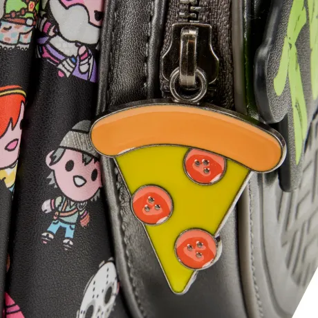 Mini sac à dos Plaque d&#039;égout Tortues Ninja Chibi Loungefly