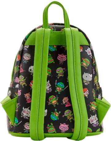 Mini sac à dos Plaque d&#039;égout Tortues Ninja Chibi Loungefly
