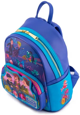 Mini sac à dos L&#039;apprentie Sorcière Dans le Bleu de la Mer Loungefly