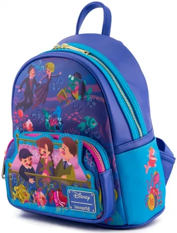 Mini sac à dos L&#039;apprentie Sorcière Dans le Bleu de la Mer Loungefly