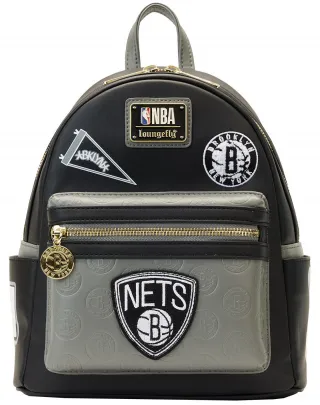Mini sac à dos Brooklyn Nets Patch Icons Loungefly