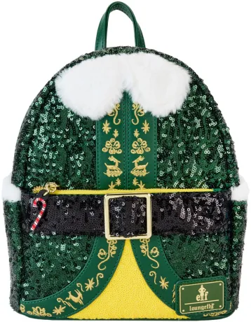 Mini sac à dos Buddy l&#039;Elfe Sequin Cosplay Loungefly