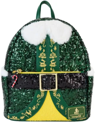 Mini sac à dos Buddy l&#039;Elfe Sequin Cosplay Loungefly