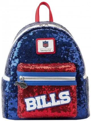 Mini sac à dos Buffalo Bills Sequin Loungefly