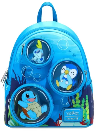 Mini sac à dos Bulles Pokémon Type Eau Loungefly