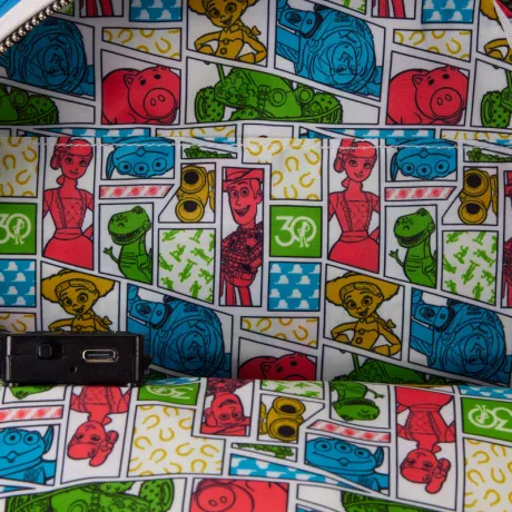 Mini sac à dos Buzz l&#039;Éclair Glow Loungefly