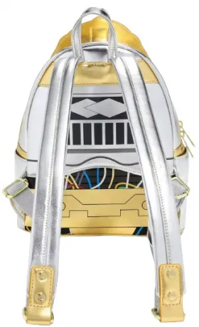 Mini sac à dos C-3PO Glow Cosplay Loungefly