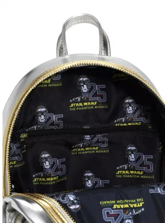 Mini sac à dos C-3PO Glow Cosplay Loungefly