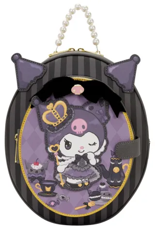 Mini sac à dos Camée Glow Kuromi 20ème Anniversaire Loungefly