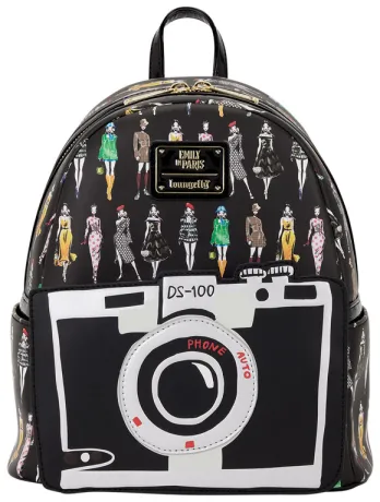 Mini sac à dos Camera Impression Intégrale Loungefly