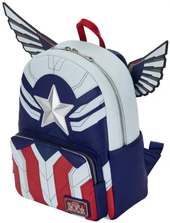 Mini sac à dos Captain America Falcon Cosplay Loungefly