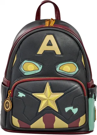 Mini sac à dos Captain America Zombie Cosplay Glow Loungefly