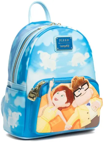 Mini sac à dos Carl and Ellie Nuages Glow Loungefly