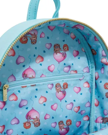 Mini sac à dos Carl &amp; Ellie Arc-en-ciel Loungefly