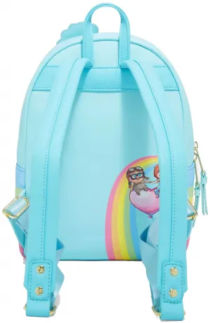 Mini sac à dos Carl &amp; Ellie Arc-en-ciel Loungefly