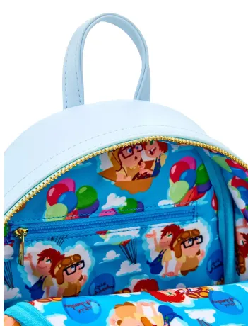 Mini sac à dos Carl &amp; Ellie Ballon avec Porte-monnaie Loungefly